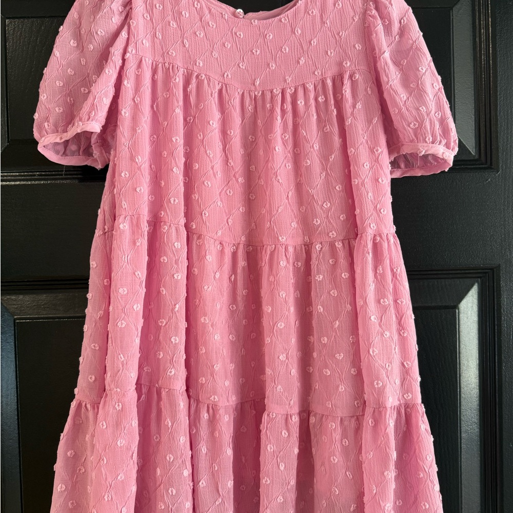 Mayoral Girls Pink Dress - Size 5